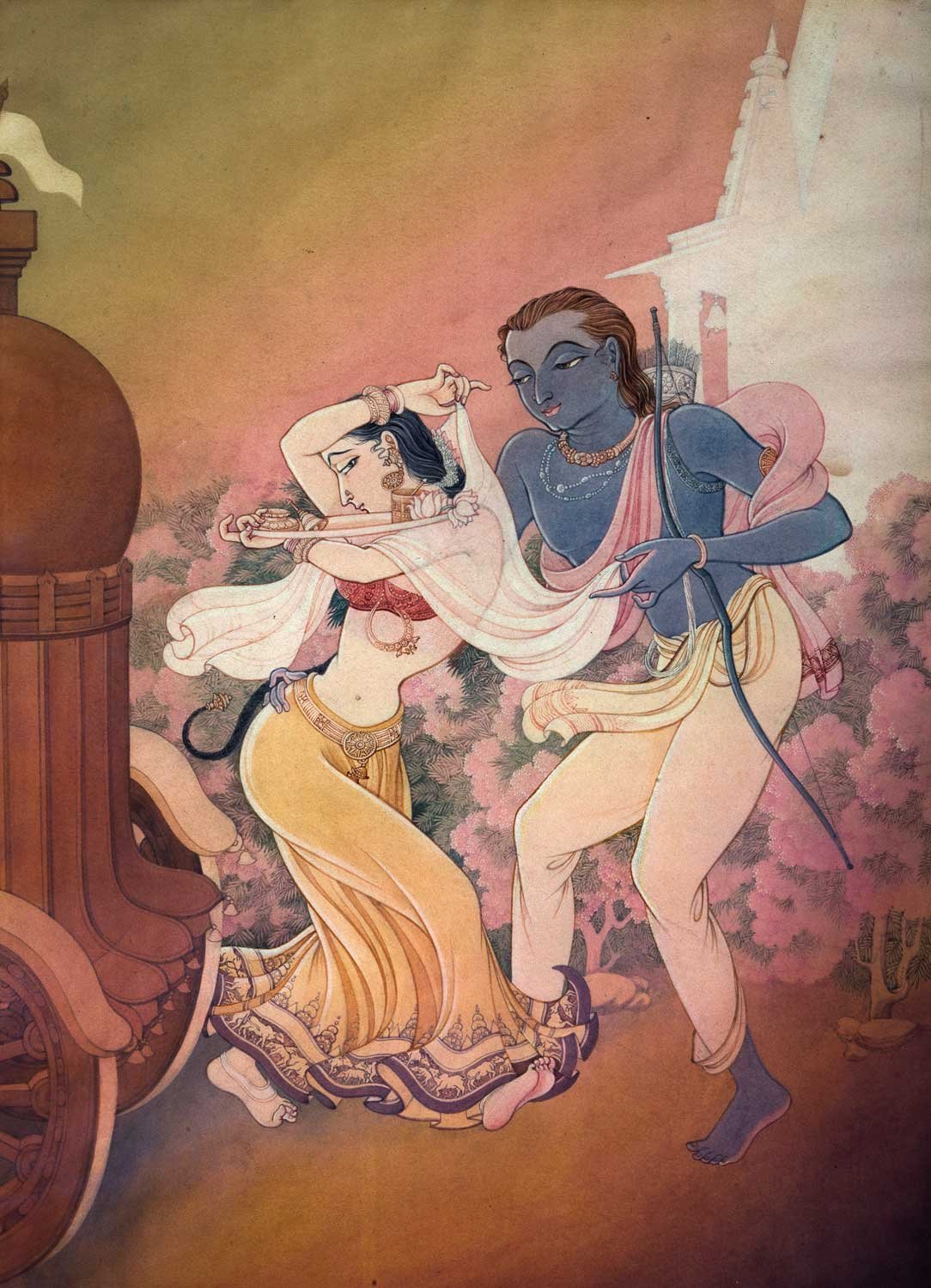 Arjun as a true lover (Premi Arjuna)