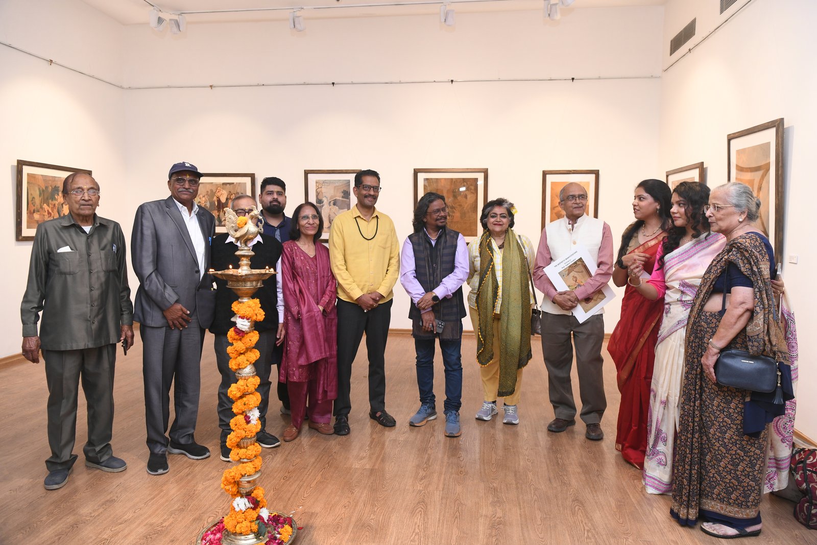 Museum on the Wheels art exhibition of Prof. Sukhvir Sanghal
