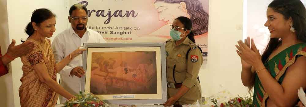 sukhvir sanghal retrospective art exhibition